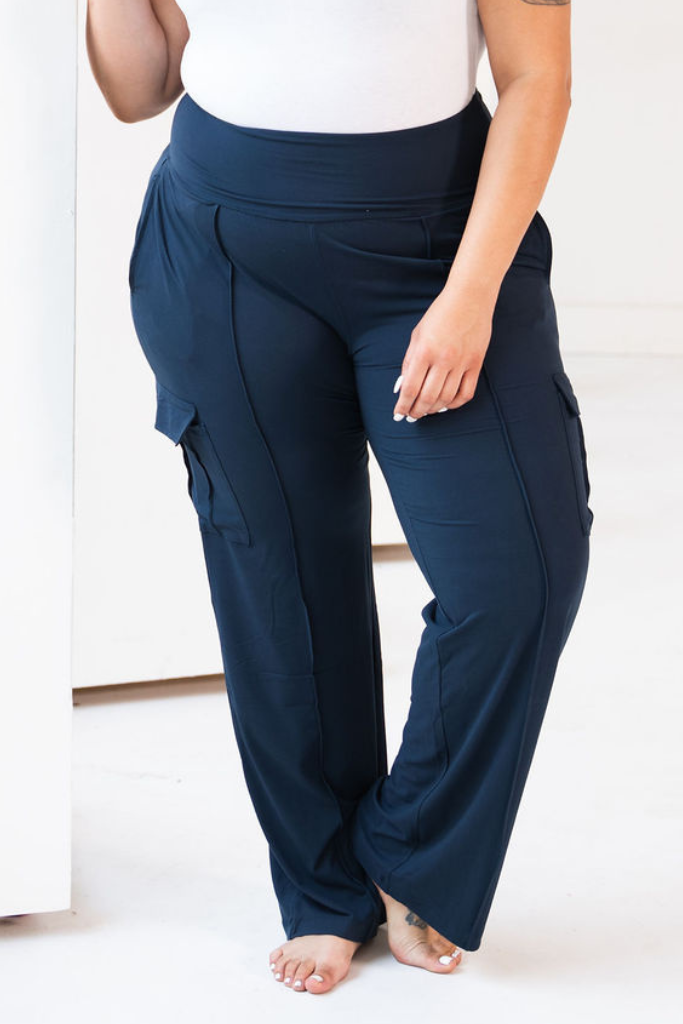 Perfect Lounge Cargo Pants | Nocturnal Navy