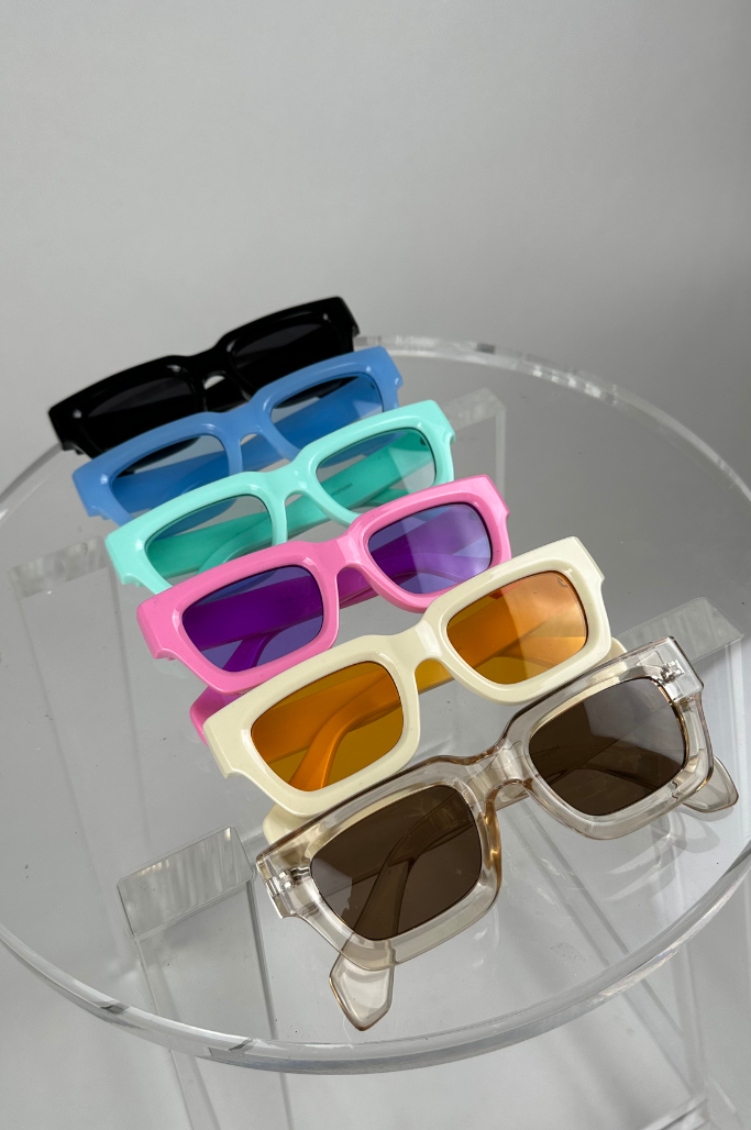 Barbie Acetate Rectangle Sunglasses
