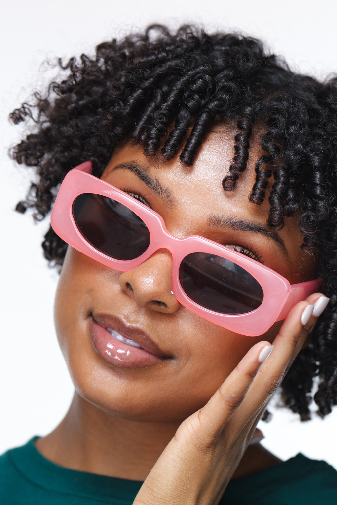 Pink Jelly Sunglasses Brazen Boutique