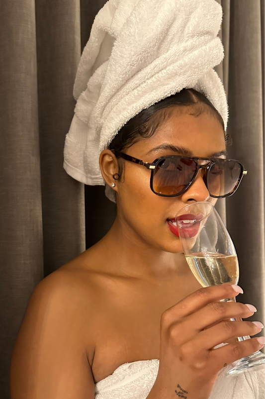 Chelsea Double Bridge Aviator Sunglasses