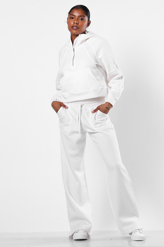 French Terry Straight Leg Jogger Set