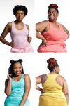 Cotton Spandex Racerback Tank