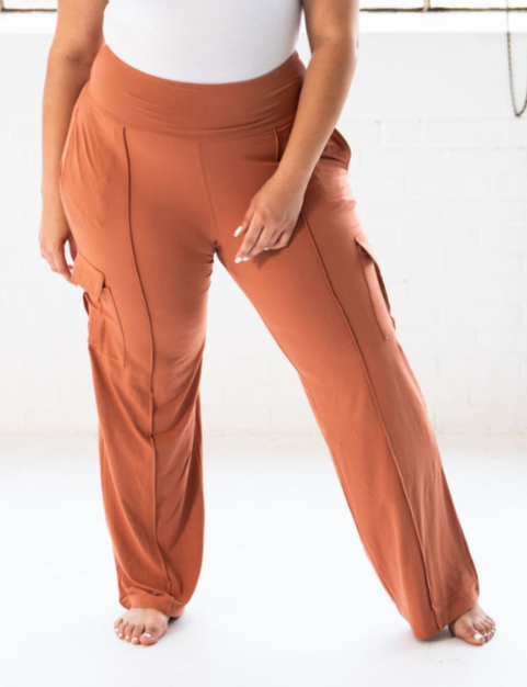 Perfect Lounge Cargo Pants | Desert Sun