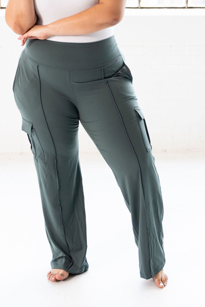 Perfect Lounge Cargo Pants | Smoked Spruce