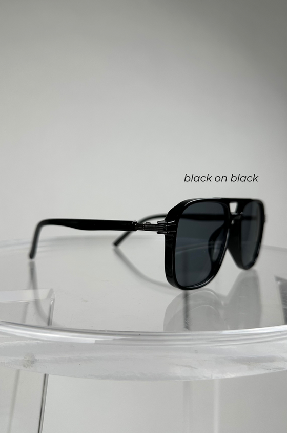 Chelsea Double Bridge Aviator Sunglasses