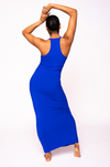 Soft Lounge Racerback Maxi Dress | Bright Blue
