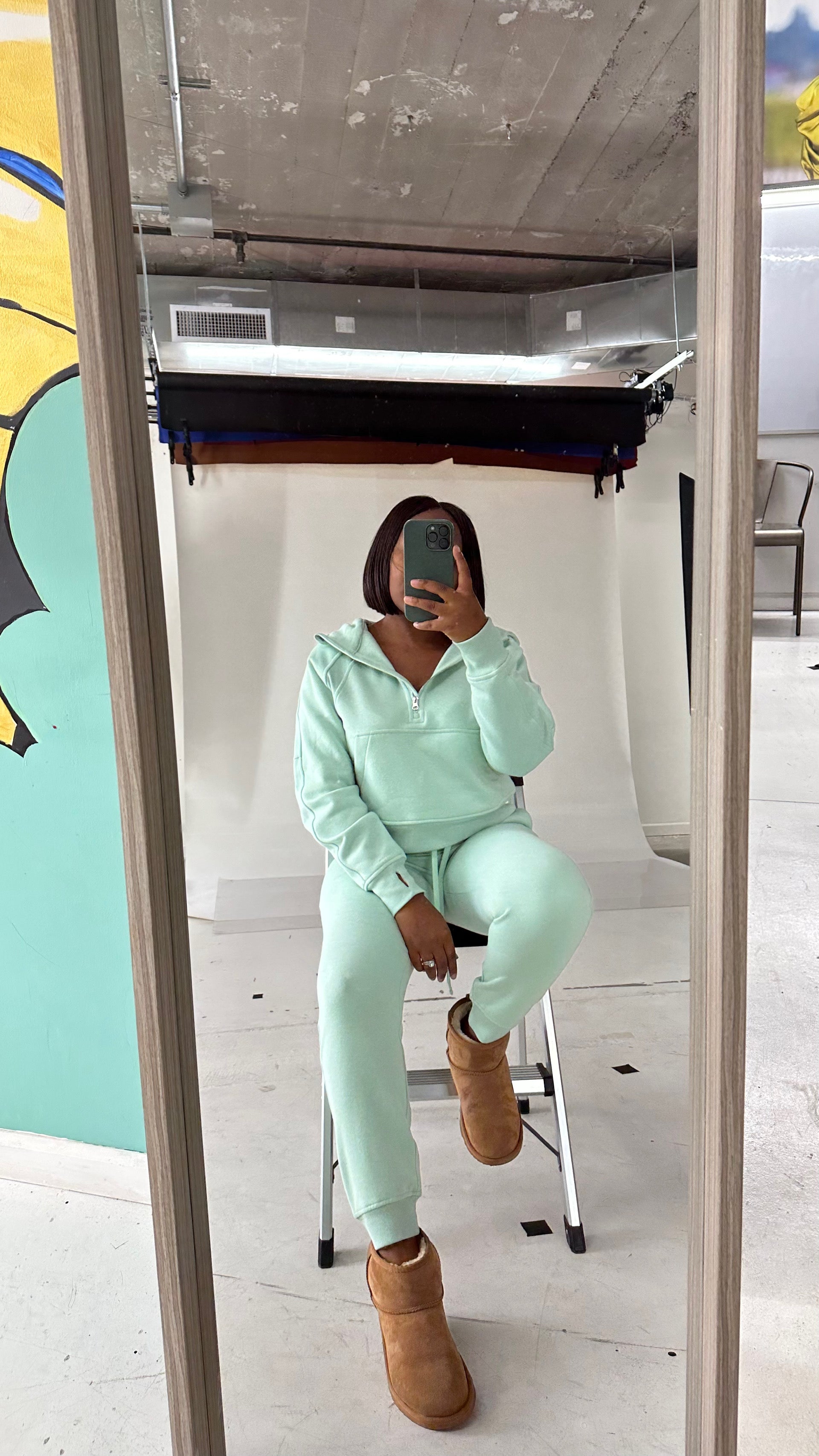 Mint Jogger Set