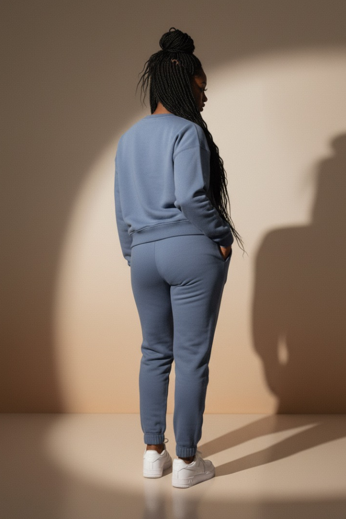 Classic Fleece Set - Dusty Blue