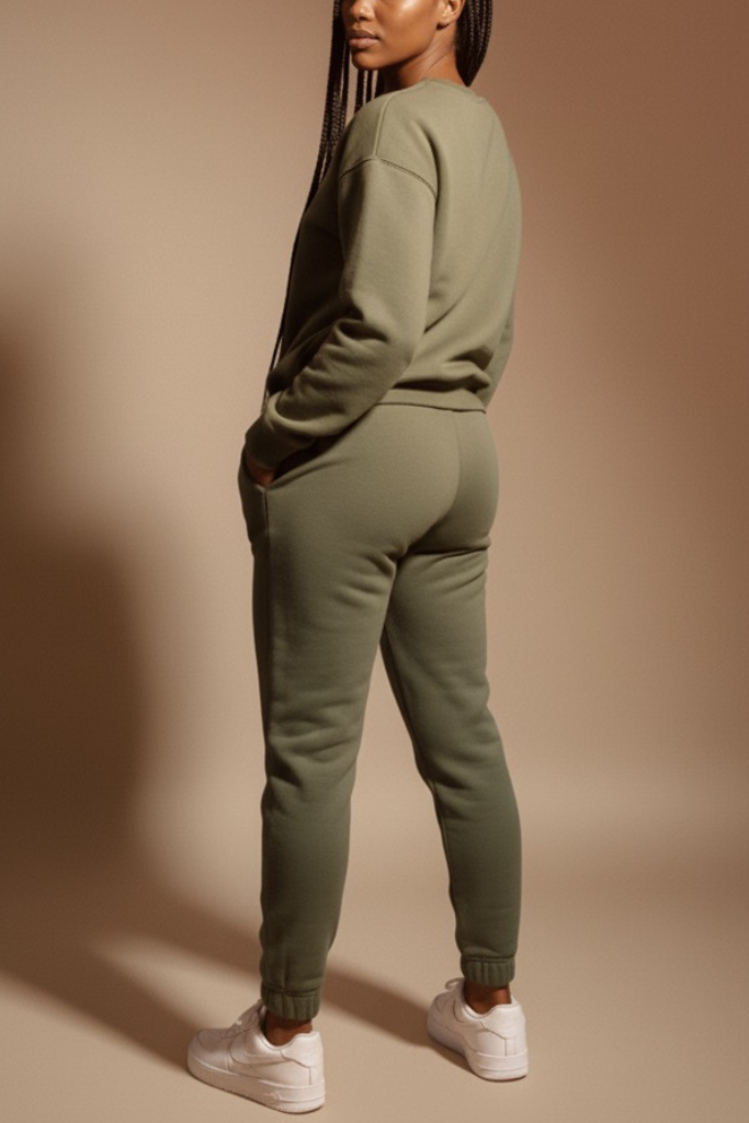 Classic Fleece Set - Olive