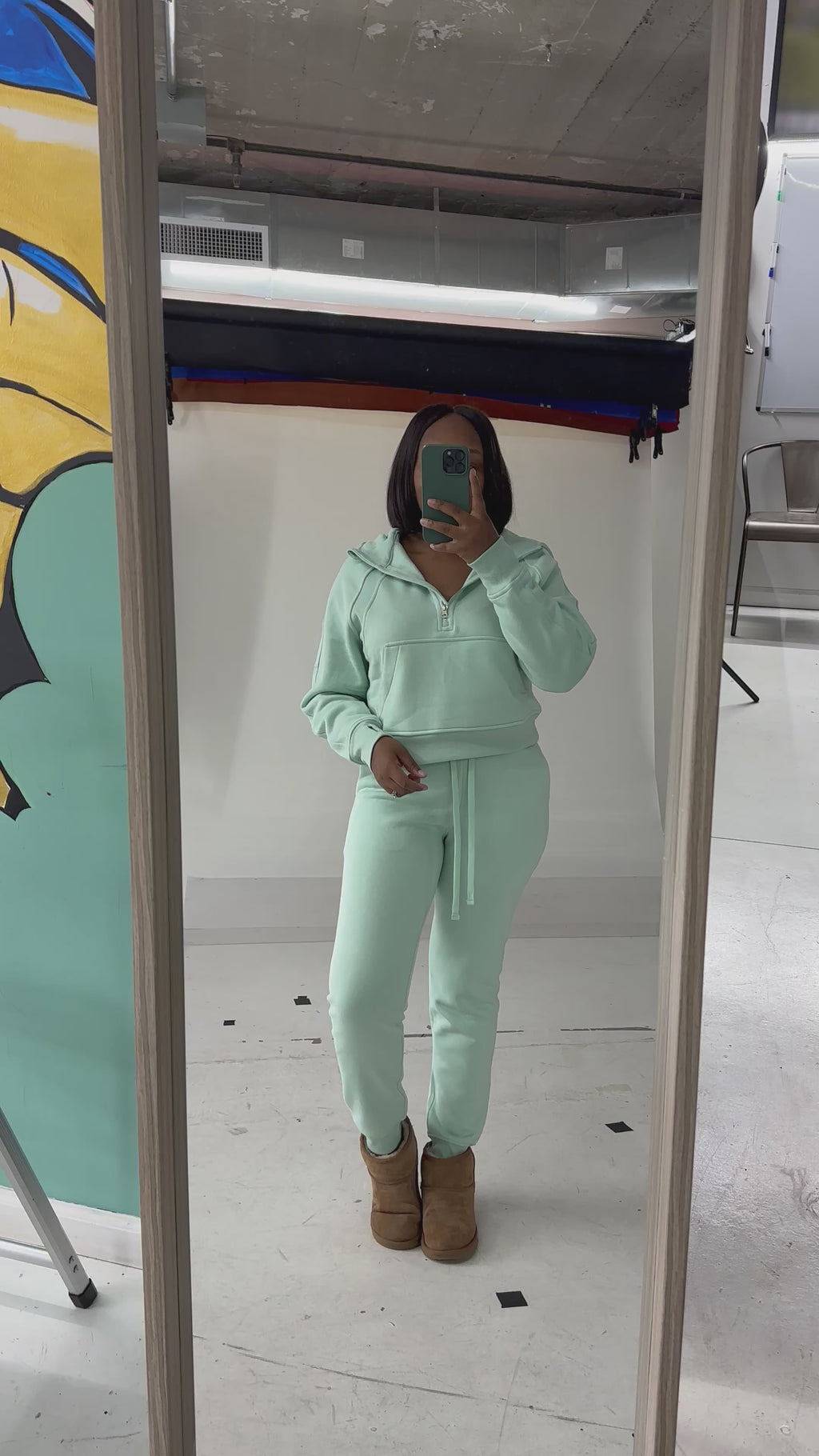 Mint Jogger Set