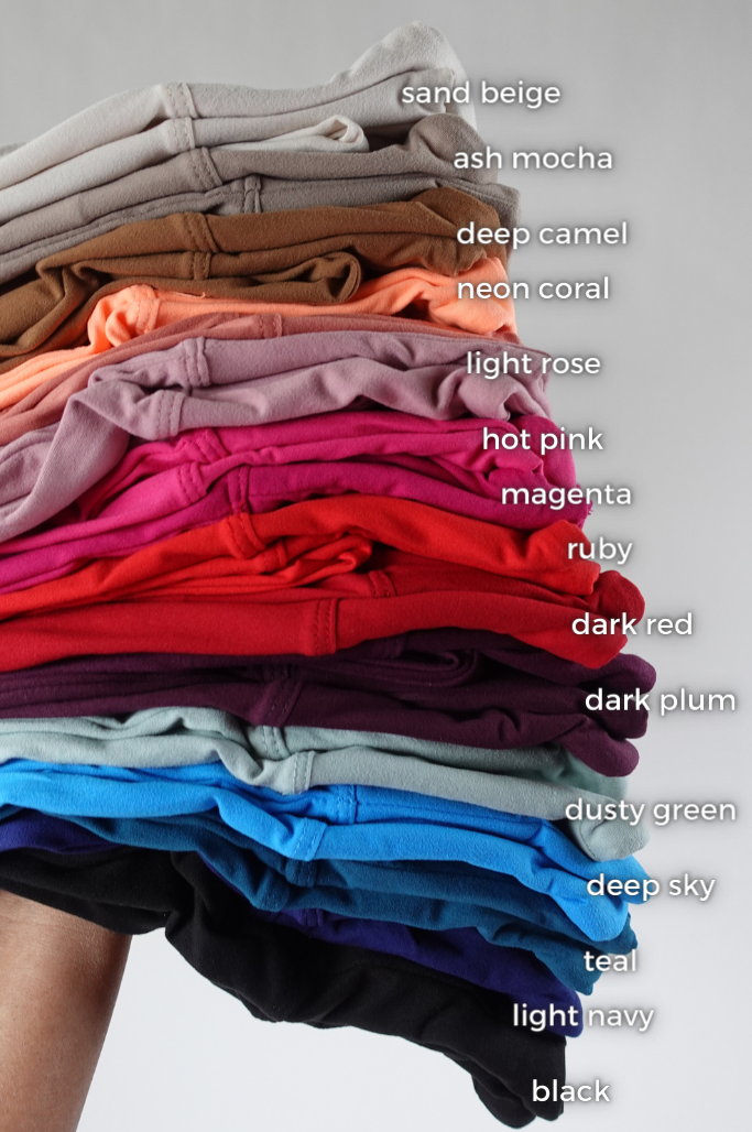 Microfiber Wide Waistband Leggings