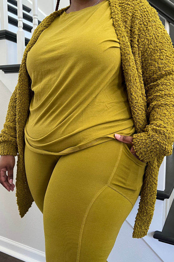 [PLUS] Pocket Leggings