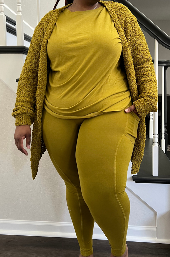 [PLUS] Pocket Leggings