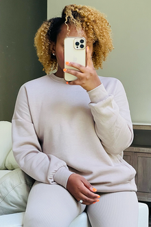  The Perfect Sweatshirt | Ash Mocha
