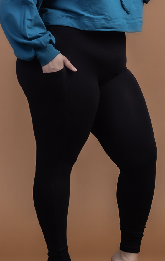 [PLUS] Pocket Leggings