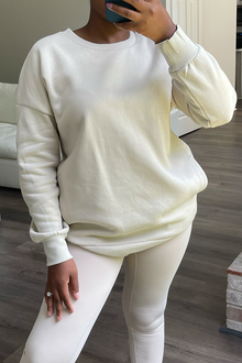  The Perfect Sweatshirt | Sand Beige
